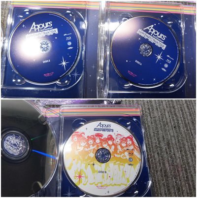 SOオ12-75【中古現状品】 アニメBD・DVD 劇場版 ライブ ラブライブ! サンシャイン!! Aqours メモリアルBOX μ's HAKODATE ※再生未チェック_画像8