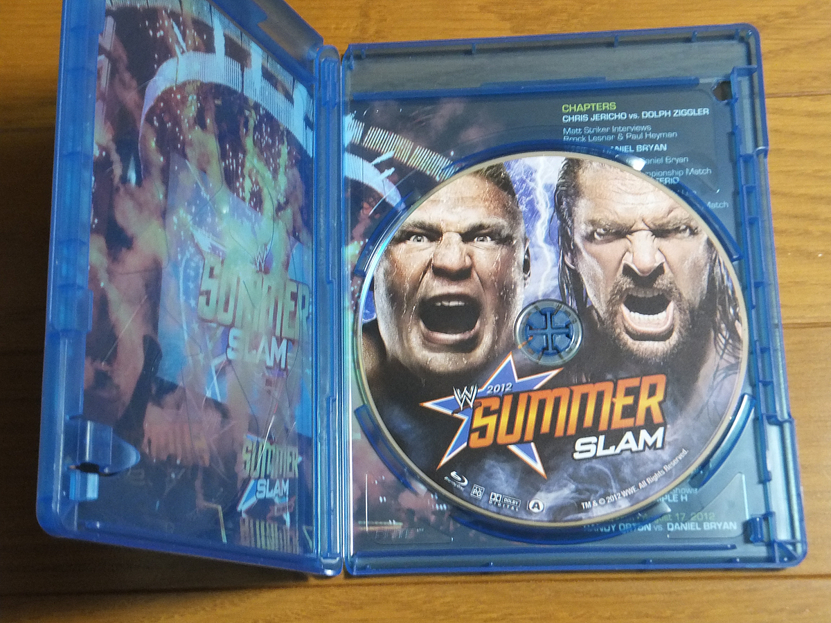 WWE summer s Ram 2012|Blu-ray foreign record HHHvs less na-CM punk vs big * show vs John *sina