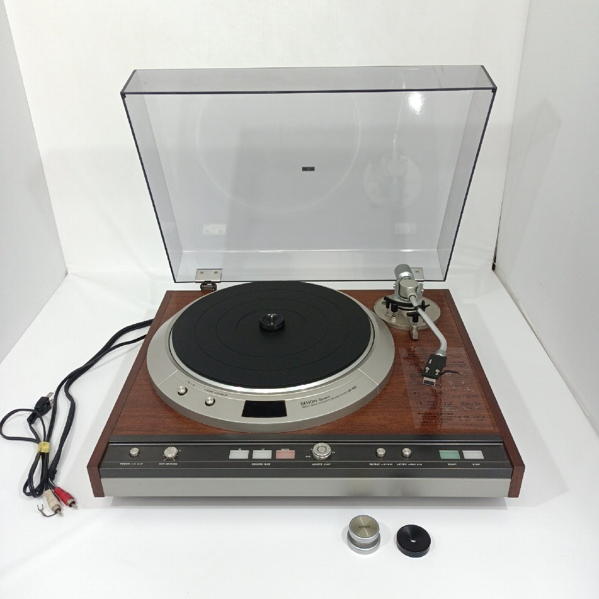 ジャンク品 DENON デノン AUTOMATIC RECORD PLAYER レコードプレーヤー DP-50F 日本コロムビア ターンテーブル 通電確認【道楽銭函】_画像1