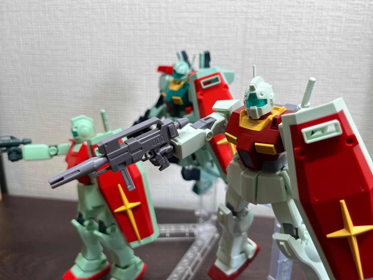 ガンダムベース限定ジム/ ジムⅡ/ ジムⅢセット(ジャンク品 ガンダムベース限定ジム/ ジムⅡ/ ジムⅢセット(ジャンク品
