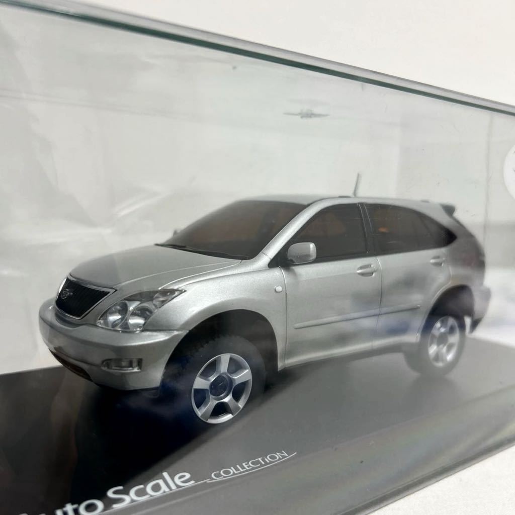 京商 MINI-Z TOYOTA HARRIER Silver ミニッツ レーサー ASC オートスケールコレクション トヨタ ハリアー 30系 G RCボディ 1/28 ミニカー_画像3