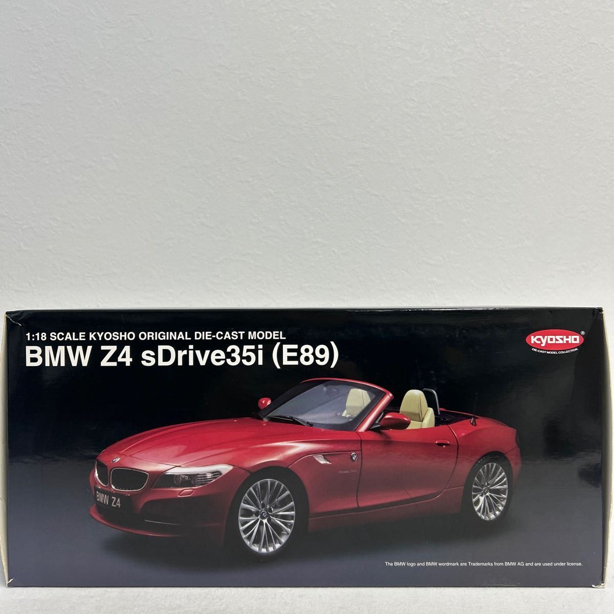 京商 1/18 BMW Z4 sDrive35i E89 Brilliant White Metallic ブリリアントホワイトメタリック KYOSHO ミニカー モデルカー