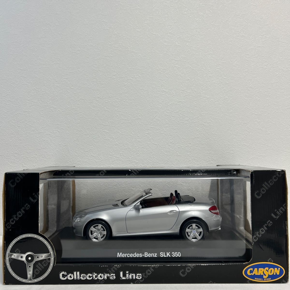 Mercedes Benz SLK R171 モデルカー セット メルセデスベンツ 1/12 SLK350 カールソンコレクターズライン ディーラー特注 1/43 ミニカー_画像4