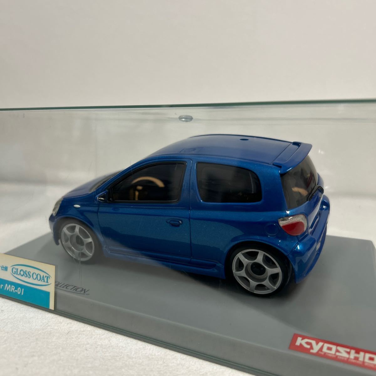 京商 MINI-Z TOYOTA Vitz RS Blue ミニッツ レーサー トヨタ ヴィッツ ブルー ASC オートスケールコレクション RCボディ ミニカー NCP91_画像6