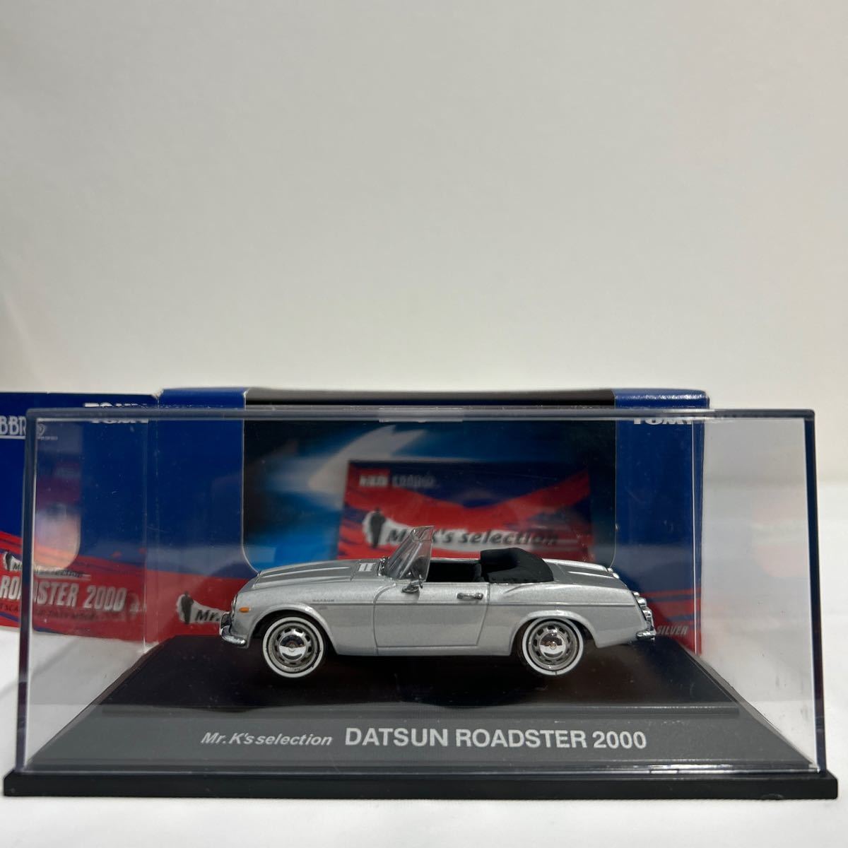 TOMICA EBBRO K's selection 1/43 DATSUN ROADSTER 2000 SR トミカ エブロ 片山豊 ダットサン ロードスター 旧車 ミニカー モデルカー_画像2