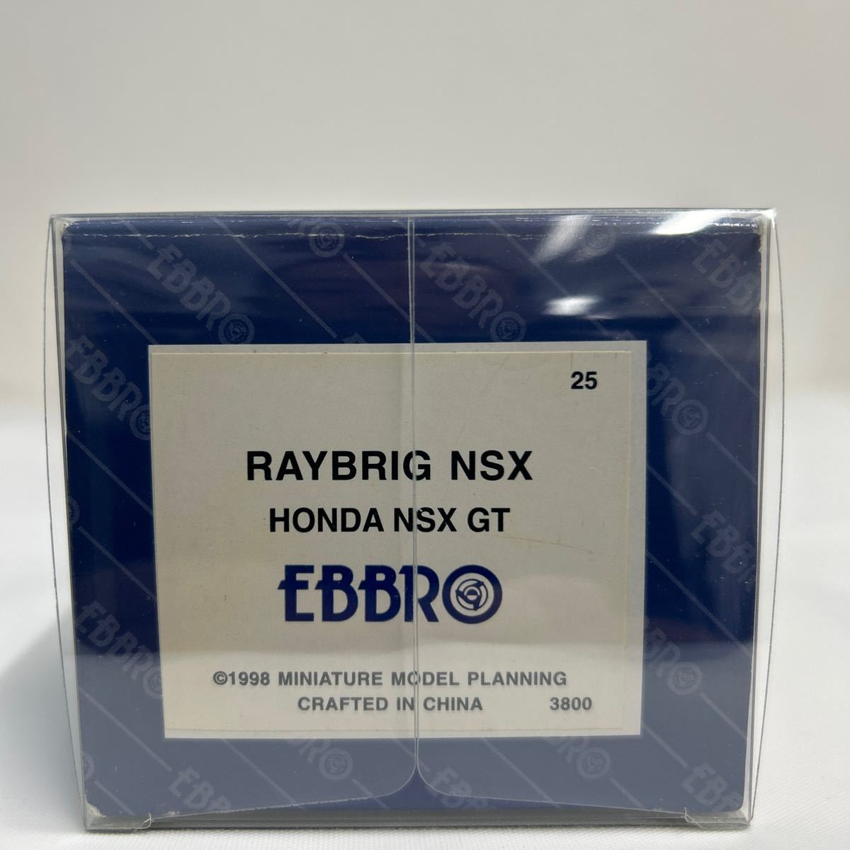 EBBRO 1/43 RAYBRIG HONDA NSX-GT #100 エブロ レイブリック ホンダ NSX JGTC 1998 ミニカー モデルカーの画像4