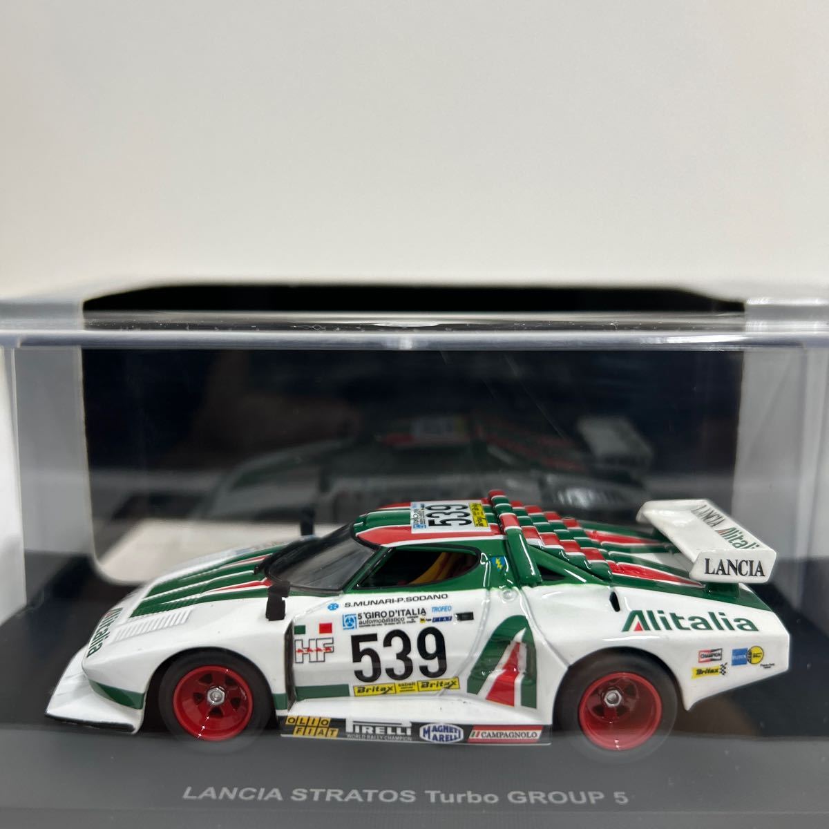 KYOSHO 1/43 Lancia Stratos Turbo Group 5 1977 #539 Alitalia KYOSHO 1/43 Lancia Stratos Turbo Group 5 1977 #539 Alitalia