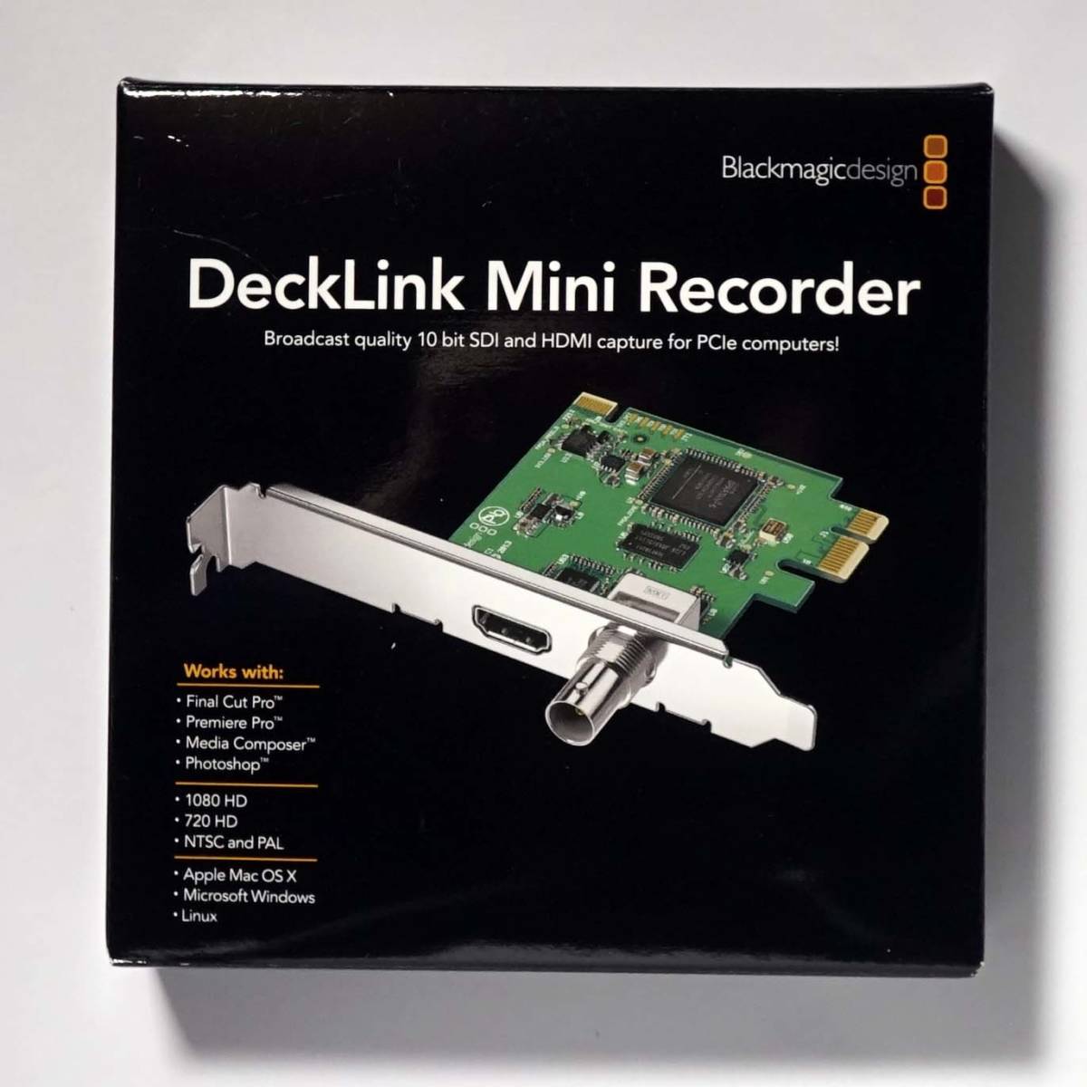 Blackmagic Design ( ブラックマジックデザイン ) / DeckLink Mini Recorder　キャプチャーカード_画像1