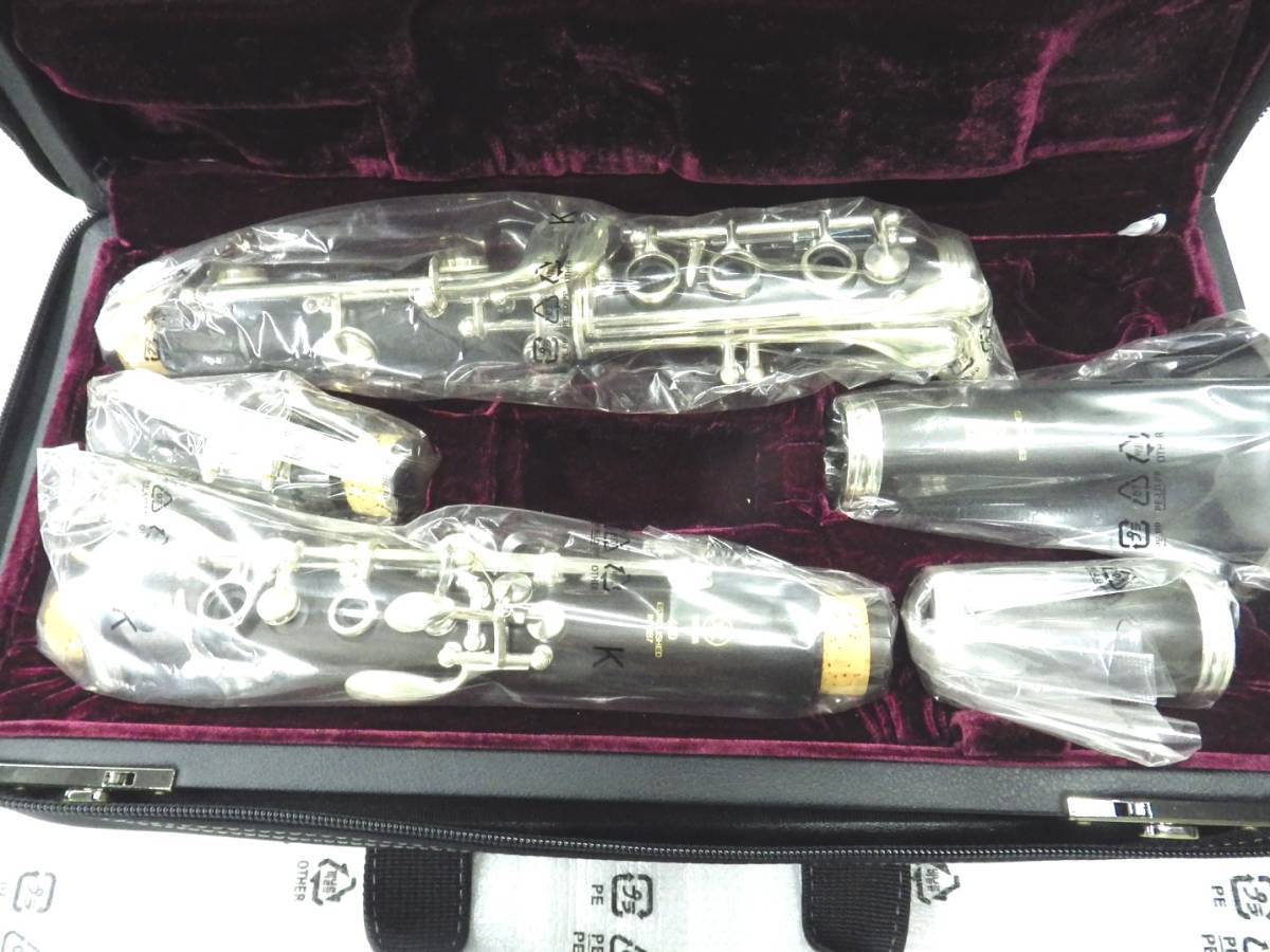 新品未使用品　YAMAHA　ヤマハ　Bb Clarinets　B♭クラリネット　YCL-450　ケース・ケースカバー・リード・ポリシングクロス等付属
