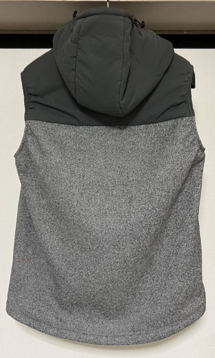 アンドワンダー ツイルフリースベスト PRIMALOFT PERTEX サイズ1 アンドワンダー andwander ツイル フリース ベスト TWILL FLEECE