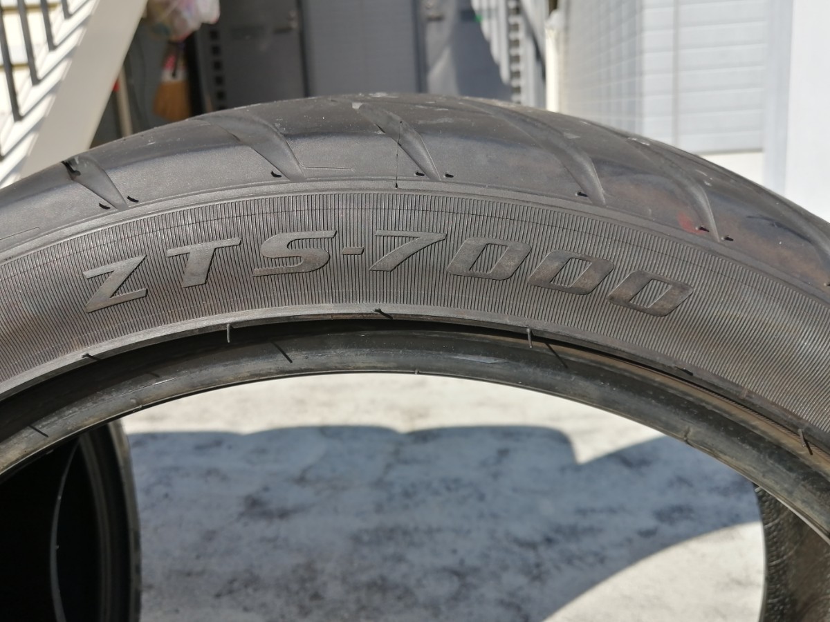 【走行3000km】ZESTINO ZTS-7000 255/35R18 4本セット 20年製 Z3 NS2R KR20A SHIBA_画像9