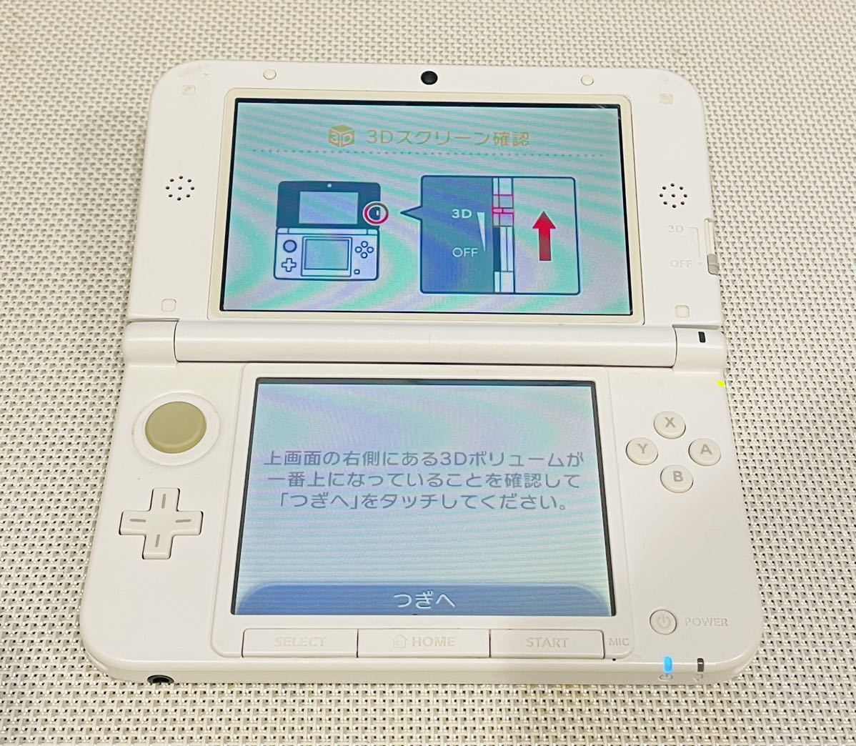 ニンテンドー3DSLL とびだせどうぶつの森パック　本体動作品　送料無料　Nintendo 任天堂 _画像7