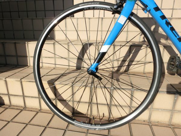 手渡し歓迎●TREK トレック LEXA4 ? レクサ ロードバイク? サイズ44cm 2×10 20段変速 前輪700×25/後輪700×23●_画像4