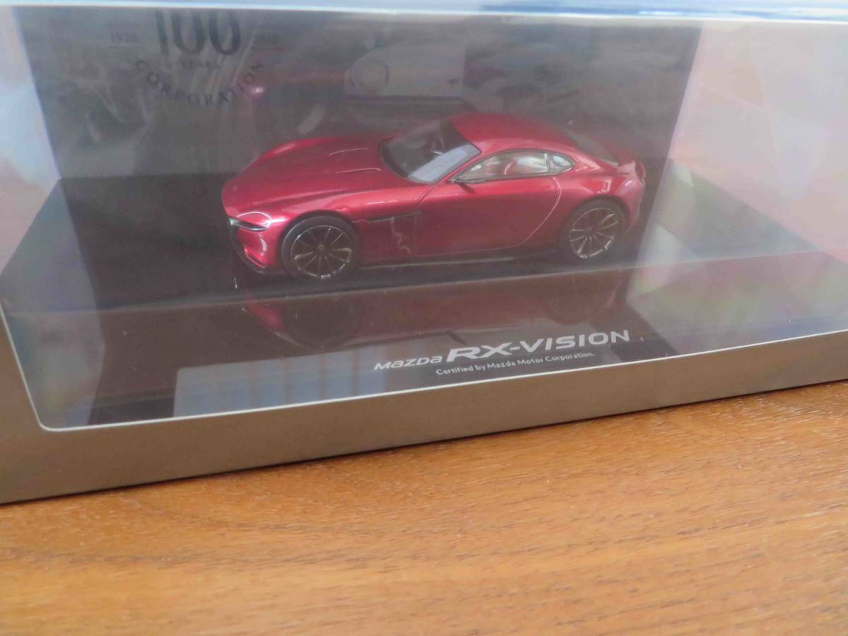 MAZDA特注1/43ミニカーRX-VISION 未開封　100周年記念品_画像1