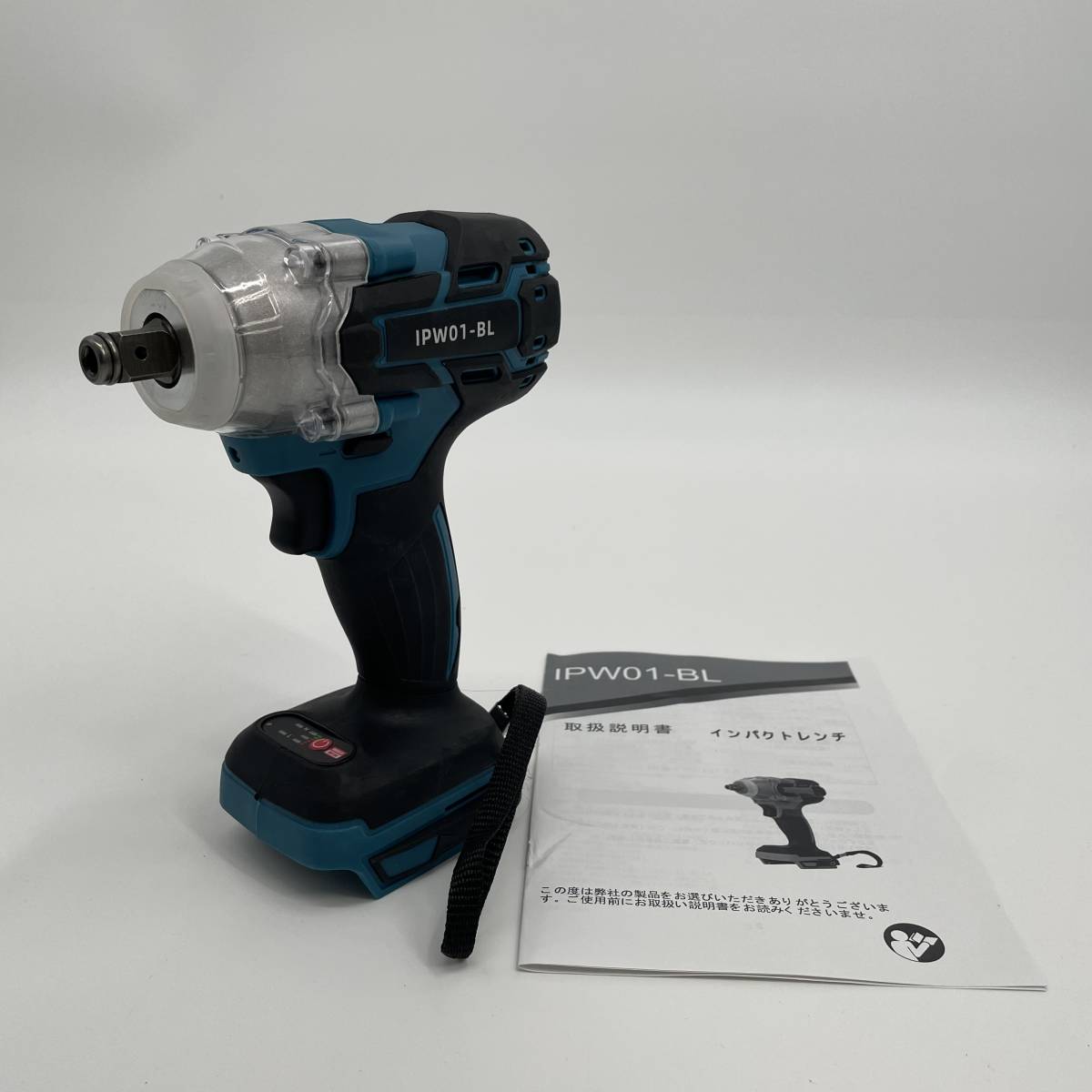 (B) インパクトレンチ 18V マキタ 互換 充電式 makita 14.4V コードレス 電動工具 タイヤ交換 本体のみ_画像6