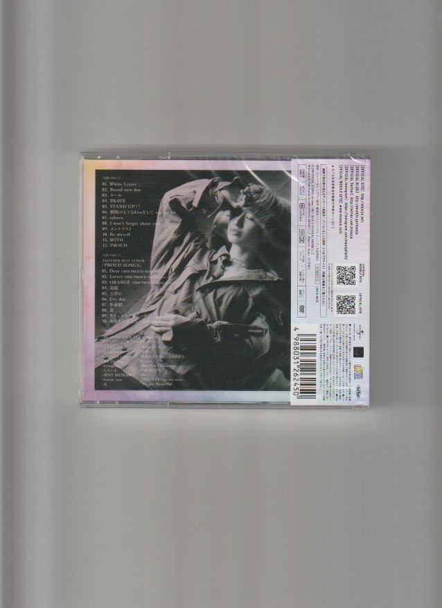 新品未開封/Ms.OOJA ミス・オオジャ/PROUD プラウド (初回限定生産盤 2CD+DVD)の画像2