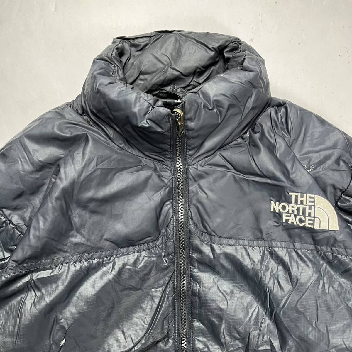 ワケあり 大特価 THE NORTH FACE ザ・ノースフェイス ヌプシ ダウンジャケット ジャンク品 古着_画像3