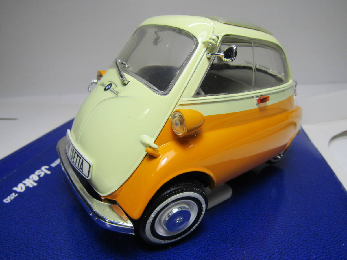 BMW 1/18 イセッタ バブルカー Bubble car EU 60s Revell製 当時物 イソ・イセッタ 1955 - 59 伊 独 名車 ドイツ イタリア