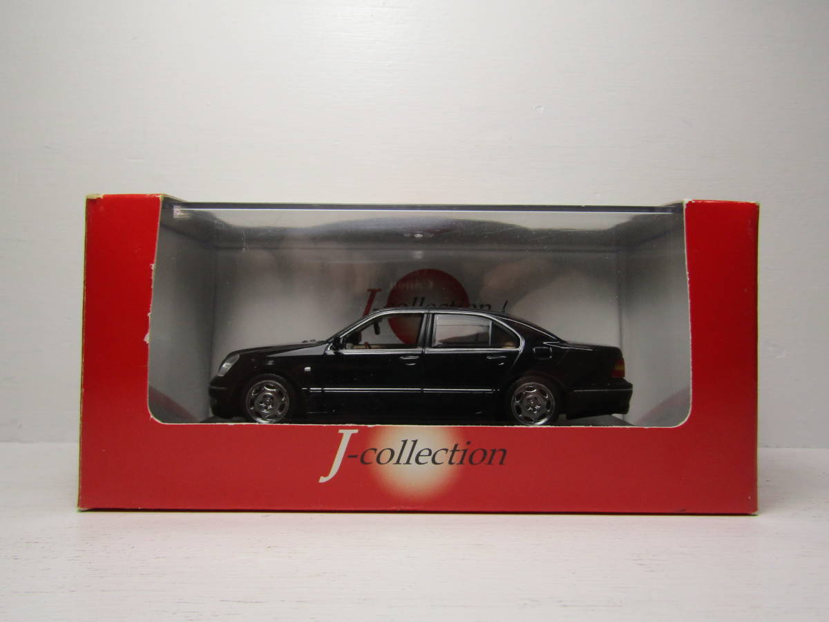 TOYOTA CELSIOR 1/43 トヨタ セルシオ Black ブラック 3代目 京商 JCollection JDM 日本名車 豊田 XF30型 2000~06 UCF3#型_画像10