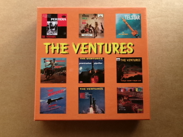 未使用新品状態　フランス盤　THE VENTURES The Complete French Sixties EP Collection CD9枚Boxセット　2005年_画像1