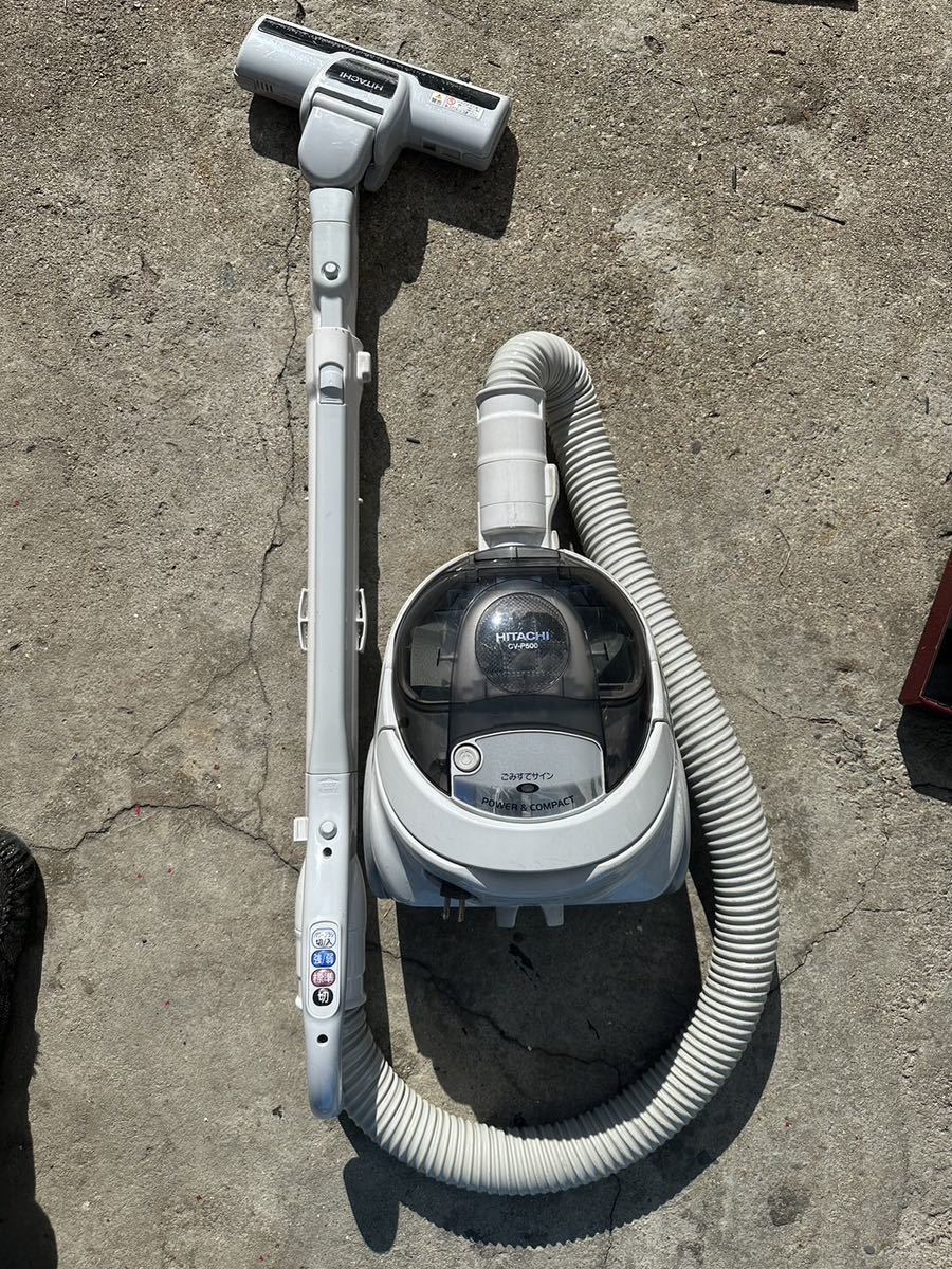 Yahoo!オークション - HITACHI 紙パック掃除機CV-P500 ジャンク品 Yahoo!オークション - HITACHI 紙パック掃除機CV-P500 ジャンク品