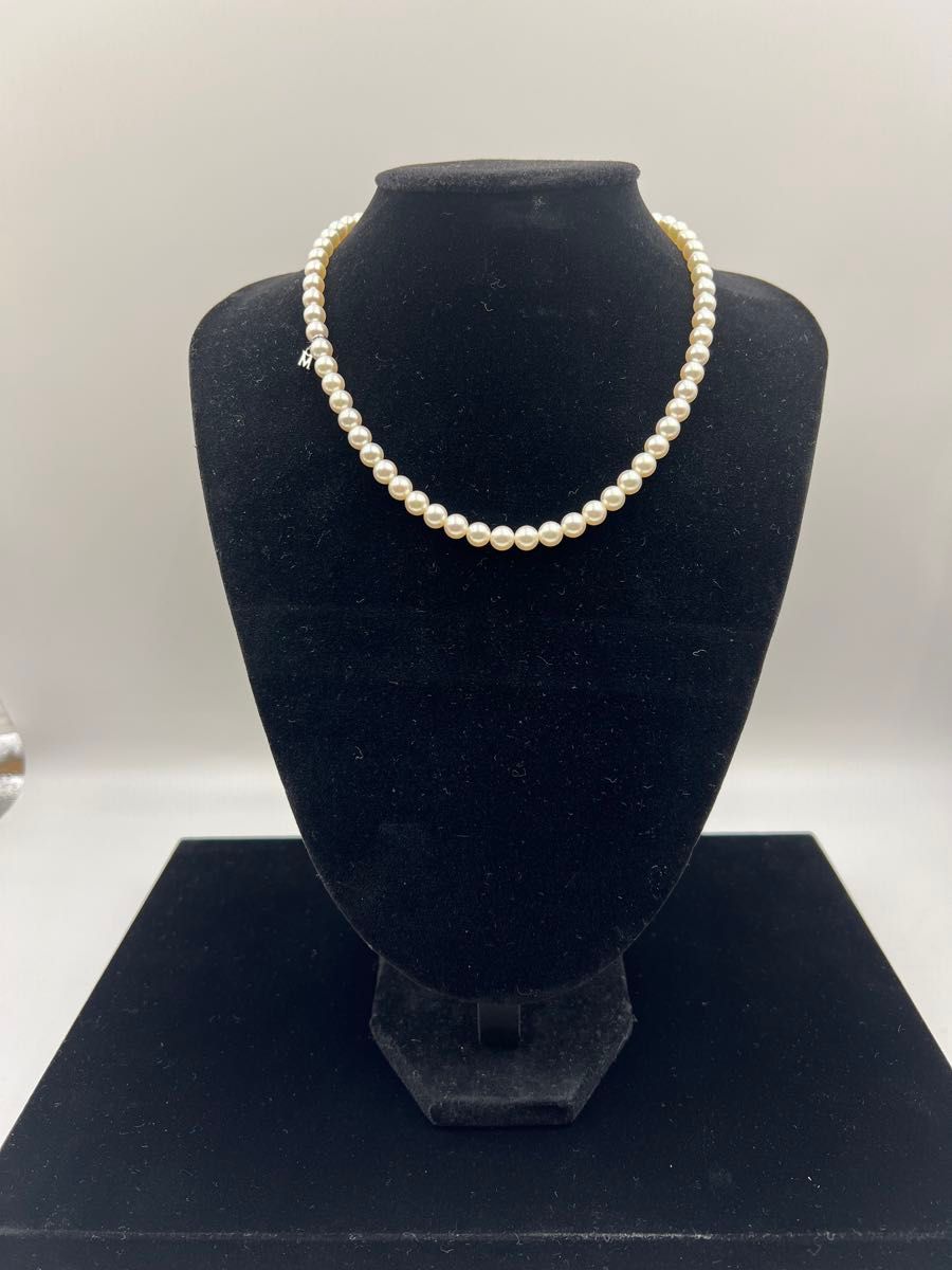 ミキモト パール ネックレス 14k WG 約6 5mm~7 0mm 仕上げ済み ミキモト パール ネックレス 14k WG 約6 5mm~7 0mm 仕上げ済み