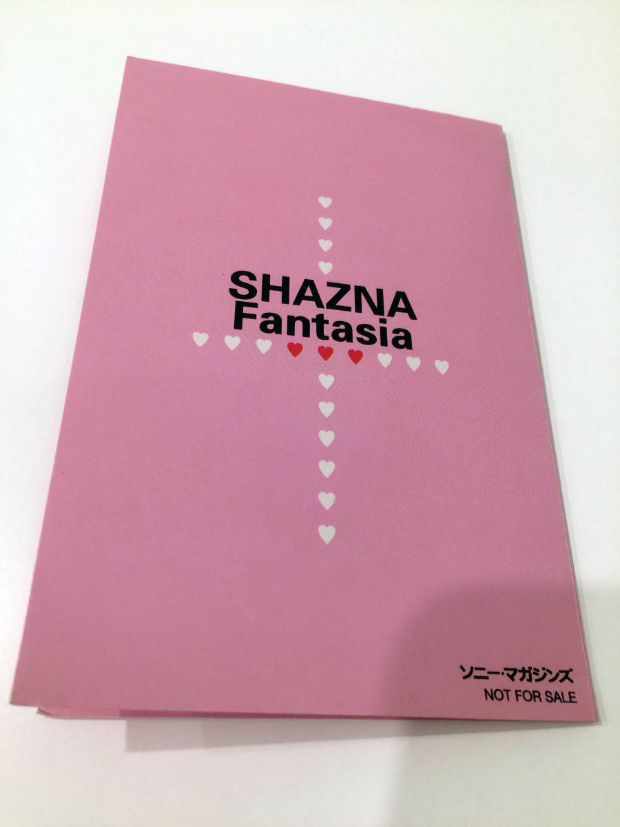 即決 非売品 POP風カード SHAZNA シャズナ 展開 立体的 Fantasia V系 ヴィジュアル系 Melty Love IZAM AOI NIY White Day card サイン _画像6