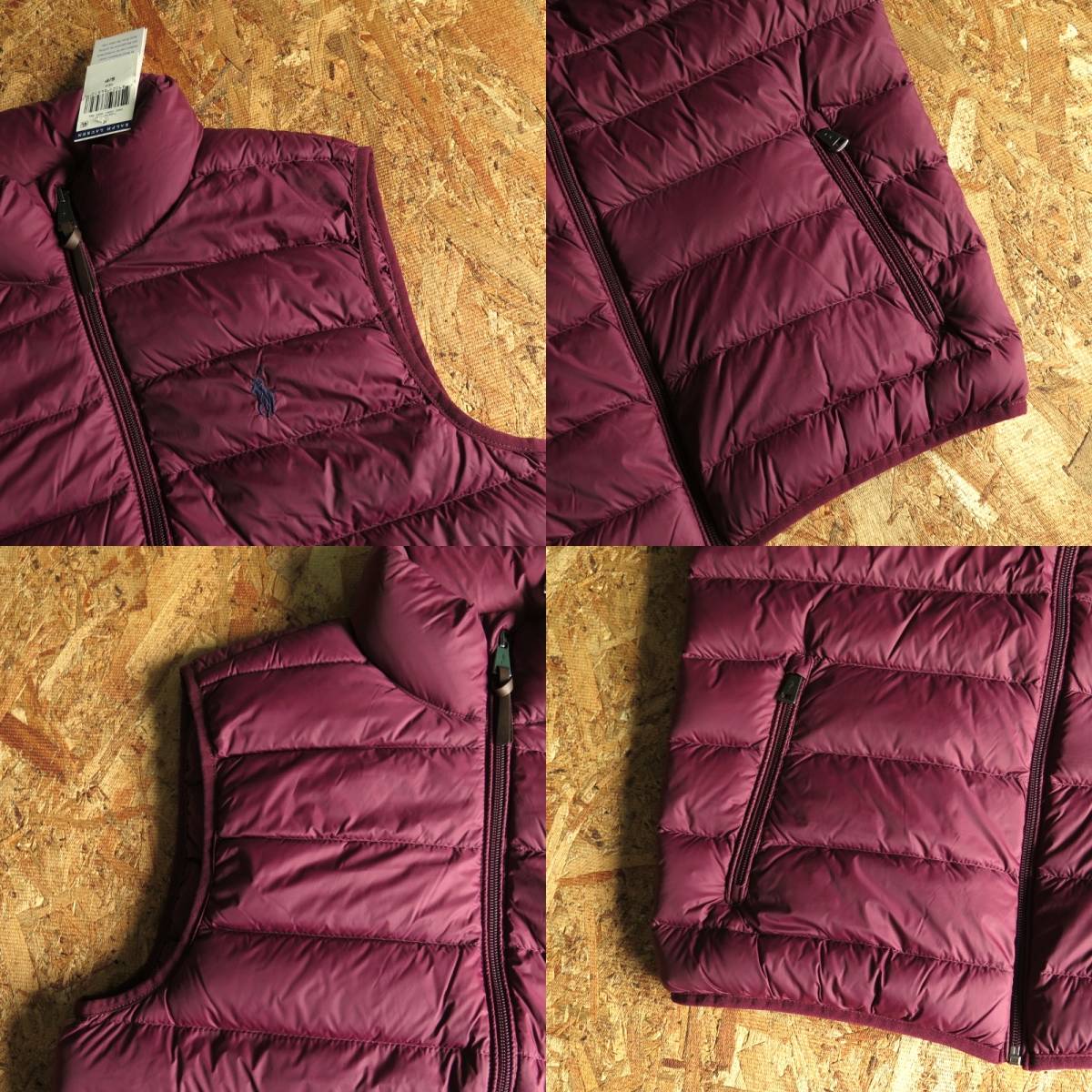 新品☆本物 Sサイズ ラルフローレン ダウンベスト POLO RALPH LAUREN DOWN VEST ポロ RRL ベスト ダウン ロンハーマン USAモデル_画像5