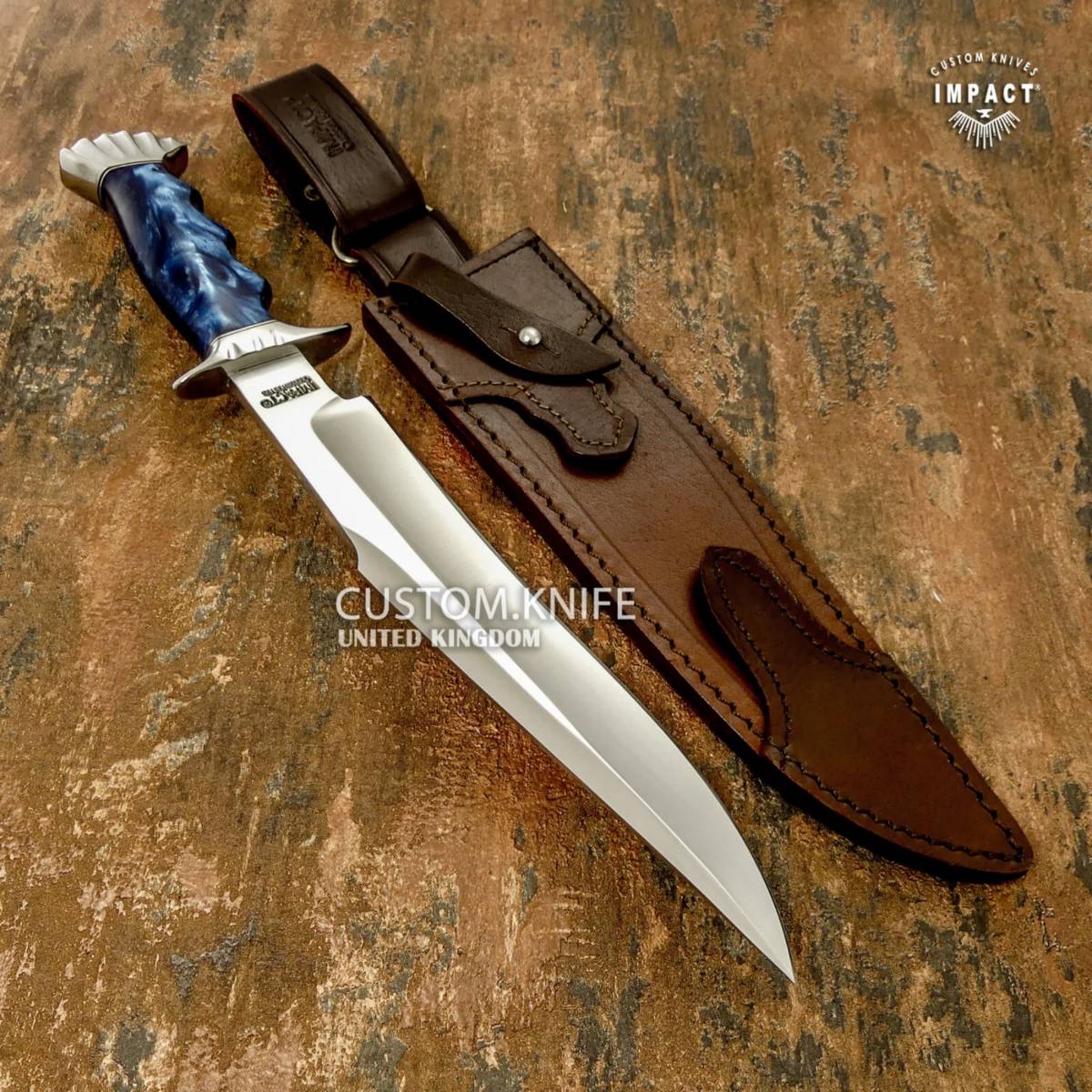 ☆全長37.8cm イギリス IMPACT製 カスタム ナイフ レジン ☆全長37.8cm イギリス IMPACT製 カスタム ナイフ レジン