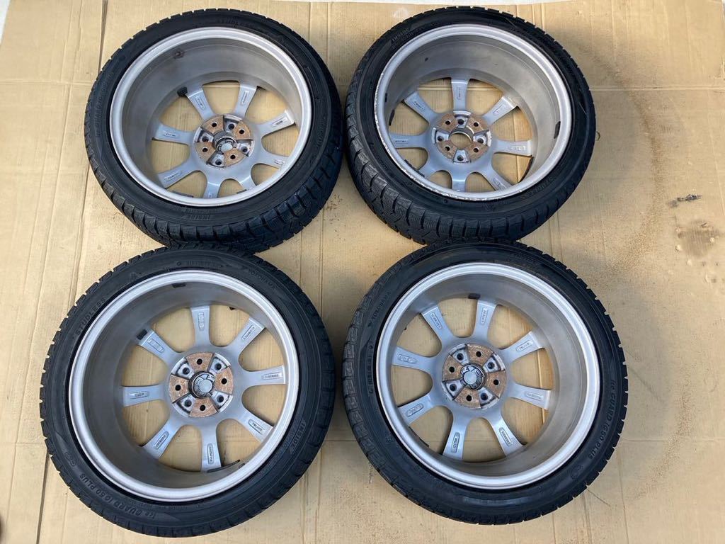 ABARTHアバルト 純正ホイール+YOKOHAMAヨコハマIceGURAD 5 PLUS アイスガード5 プラス IG50 PLUS 195/45R16 4本 FIATフィアット500 595 695_画像6