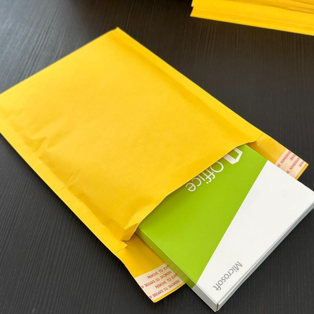 クッション封筒 600枚 配送用封筒 エアキャップ CD 黄色 ヤマト 日本郵便_画像8