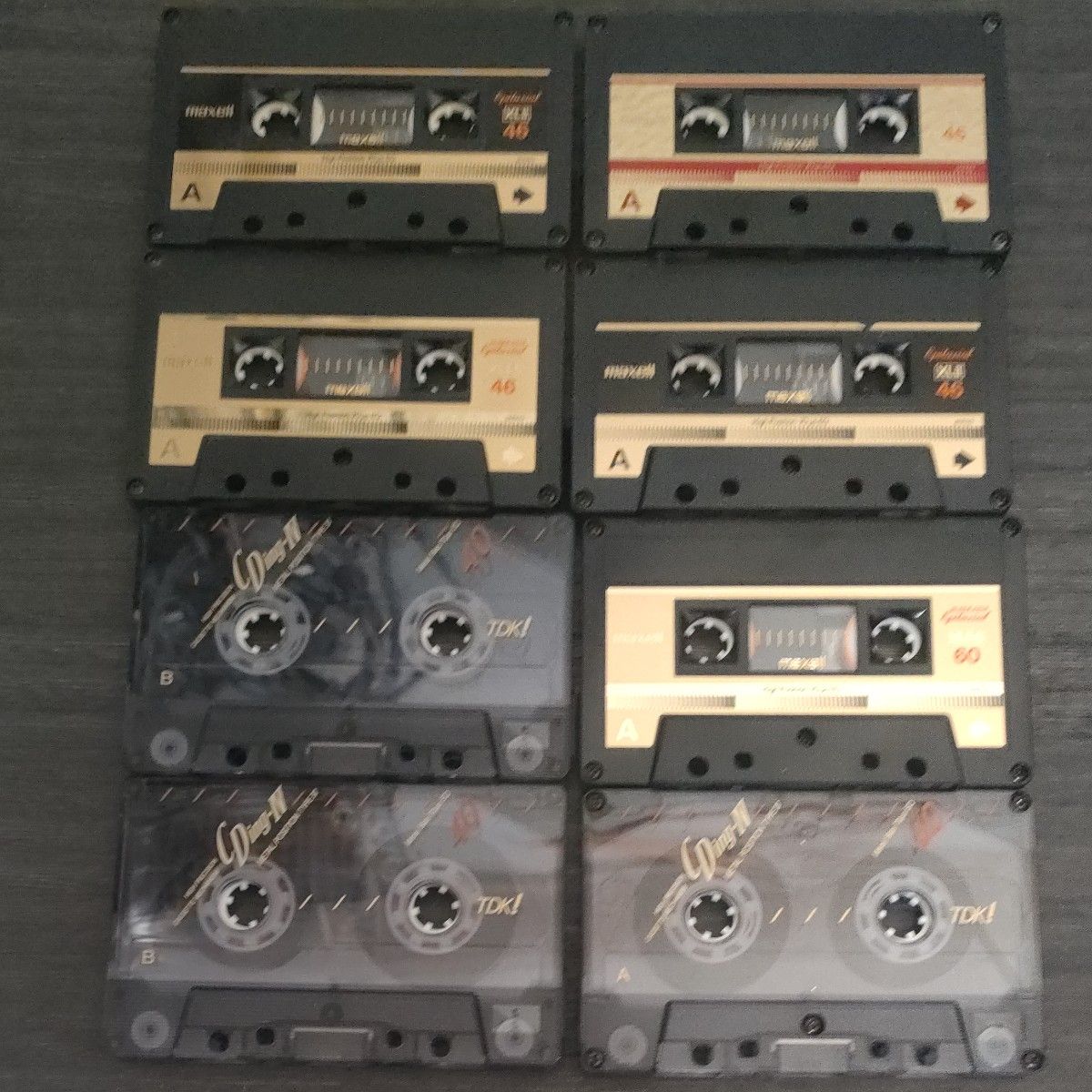 中古カセットテープ ＴＤＫ  Metal TYPEⅣ３本 Maxellハイポジ５本