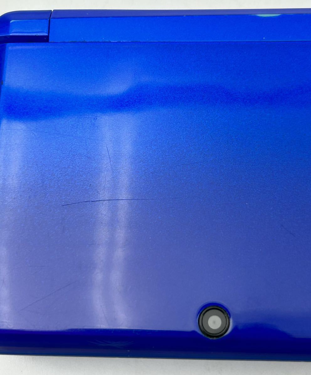ジャンク●通電OK ニンテンドー3DS コバルトブルー● Nintendo 3DS 任天堂 _画像10