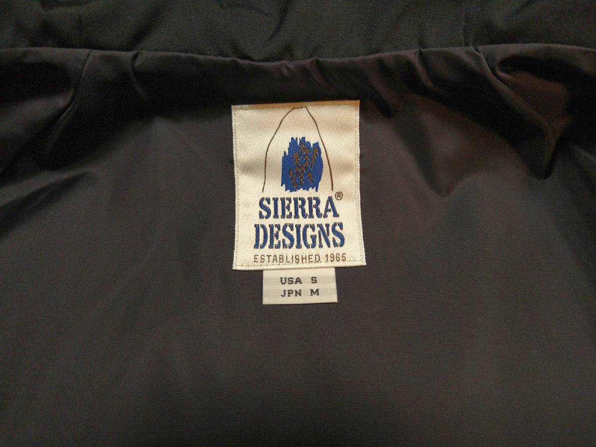 ★★SIERRA DESIGNS シエラデザインズ シェラデザイン 6501 MOUNTAIN TRAIL PARKA マウンテン トレイル パーカー 日本製 M ブラック ★★_画像8