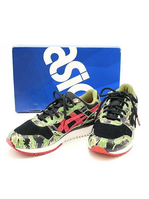 ASICS Tiger アシックス タイガー ATMOS別注 GEL-LYTE 3 ローカットスニーカー グリーン 24.5cm HK724 ITE5N47641GY