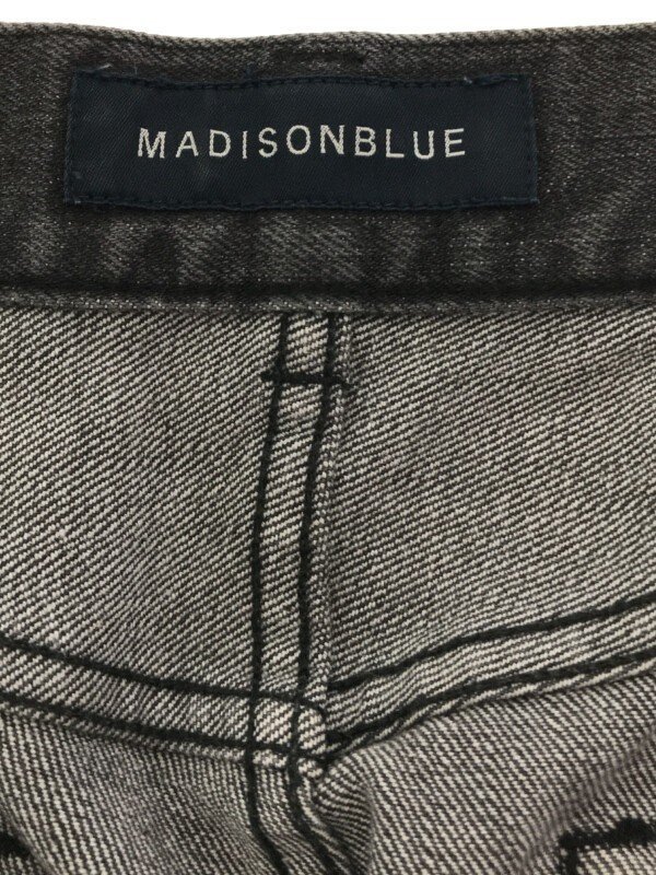 MADISON BLUE マディソンブルー 19SS カットオフデニムパンツ グレー 2 MB191-3003 ITQH866LUVY6_画像3