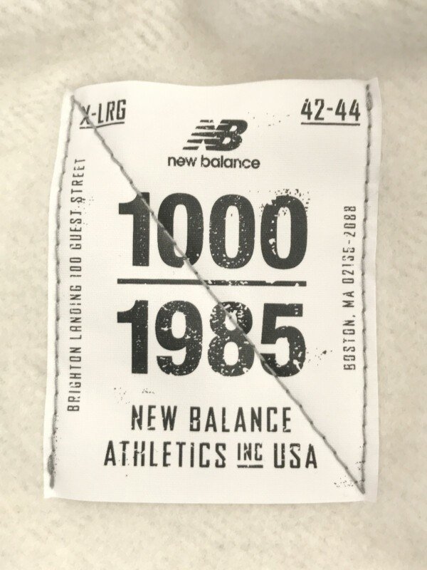 NEW BALANCE ニューバランス 裏起毛スウェットパンツ AMP25019 グレー XL ITGFO5BPGMSS_画像3