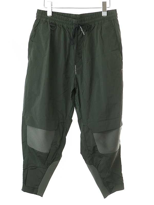 Y-3 ワイスリー 17AW NYLON RIBBED PANT ナイロンジョガーパンツ カーキ M CF0354 IT9KJKP3I7W0