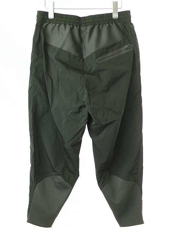 Y-3 ワイスリー 17AW NYLON RIBBED PANT ナイロンジョガーパンツ カーキ M CF0354 IT9KJKP3I7W0