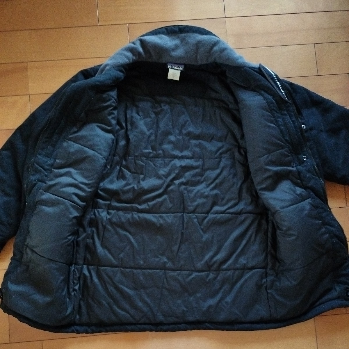 パタゴニア PATAGONIA BEMIDJI JACKET ベミジジャケット 中綿入 ブラック 黒 サイズS ジャンク_画像5