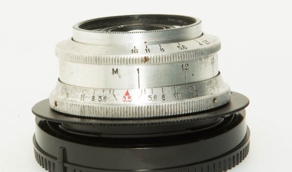 【改造レンズ】Carl Zeiss Tessar 35mm f/3.5 T* 【ヤシカ T AF-D】をSONY Eマウントレンズに改造_画像3