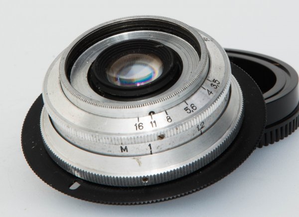 【改造レンズ】PENTAX オートロン（PC35AF）のレンズ 2.8/35mm をSONY Eマウント（NEX）レンズに改造【ソニーEマウントレンズ】_画像1