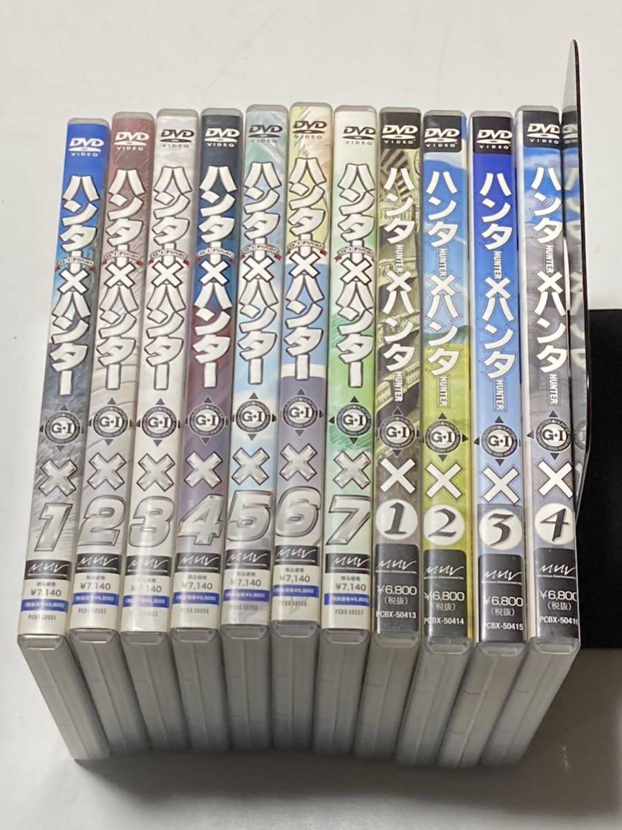 セル版 UNTER×HUNTER 旧 OVA DVD G.I編 GREED ISLAND 全4巻＋G・I Final 全7巻 １１枚セット　各巻初回特典カード付き