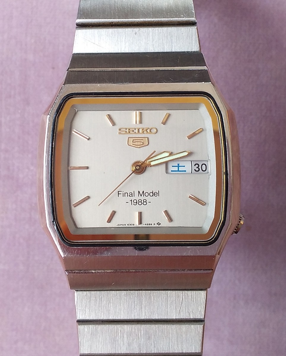Yahoo!オークション - (希少品)セイコー SEIKO 5 Final Model Yahoo!オークション - (希少品)セイコー SEIKO 5 Final Model