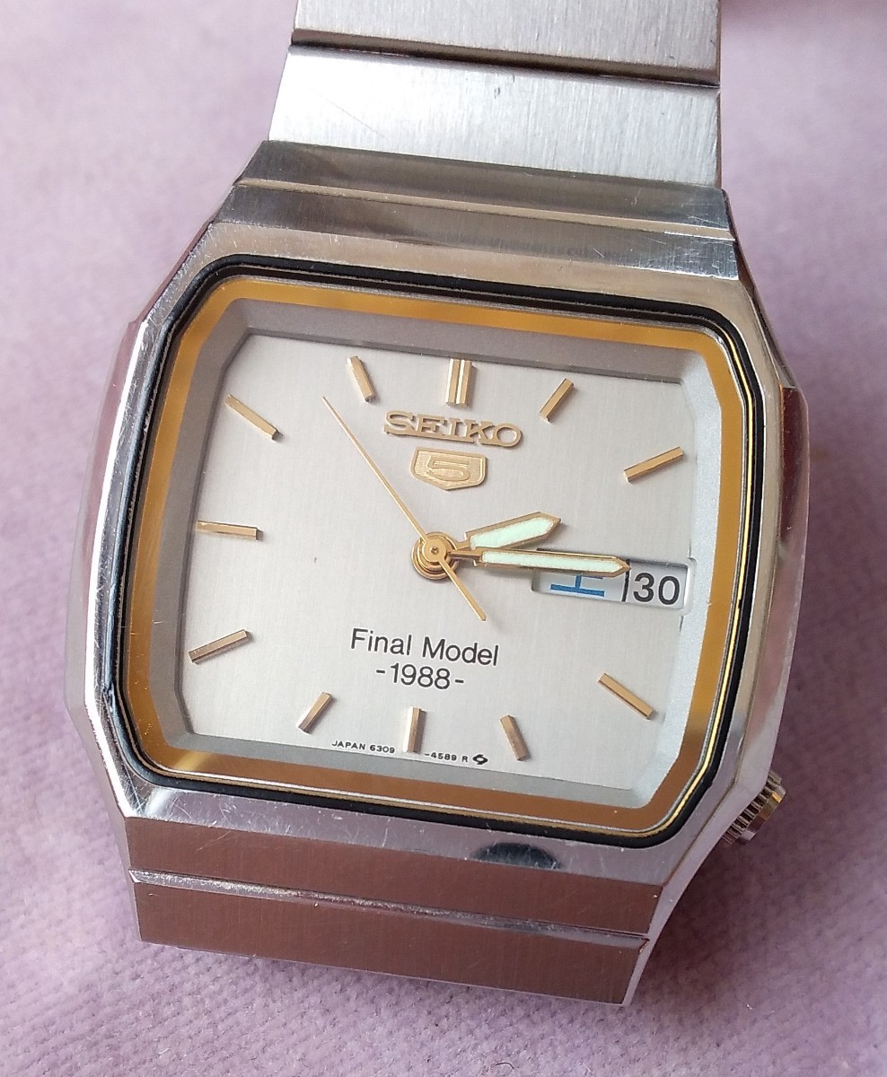 Yahoo!オークション - (希少品)セイコー SEIKO 5 Final Model Yahoo!オークション - (希少品)セイコー SEIKO 5 Final Model