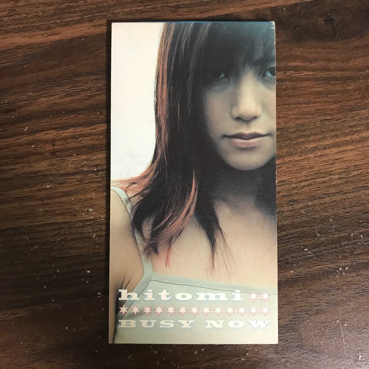 G1003 中古8cmCD100円 hitomi BUSY NOW_画像1