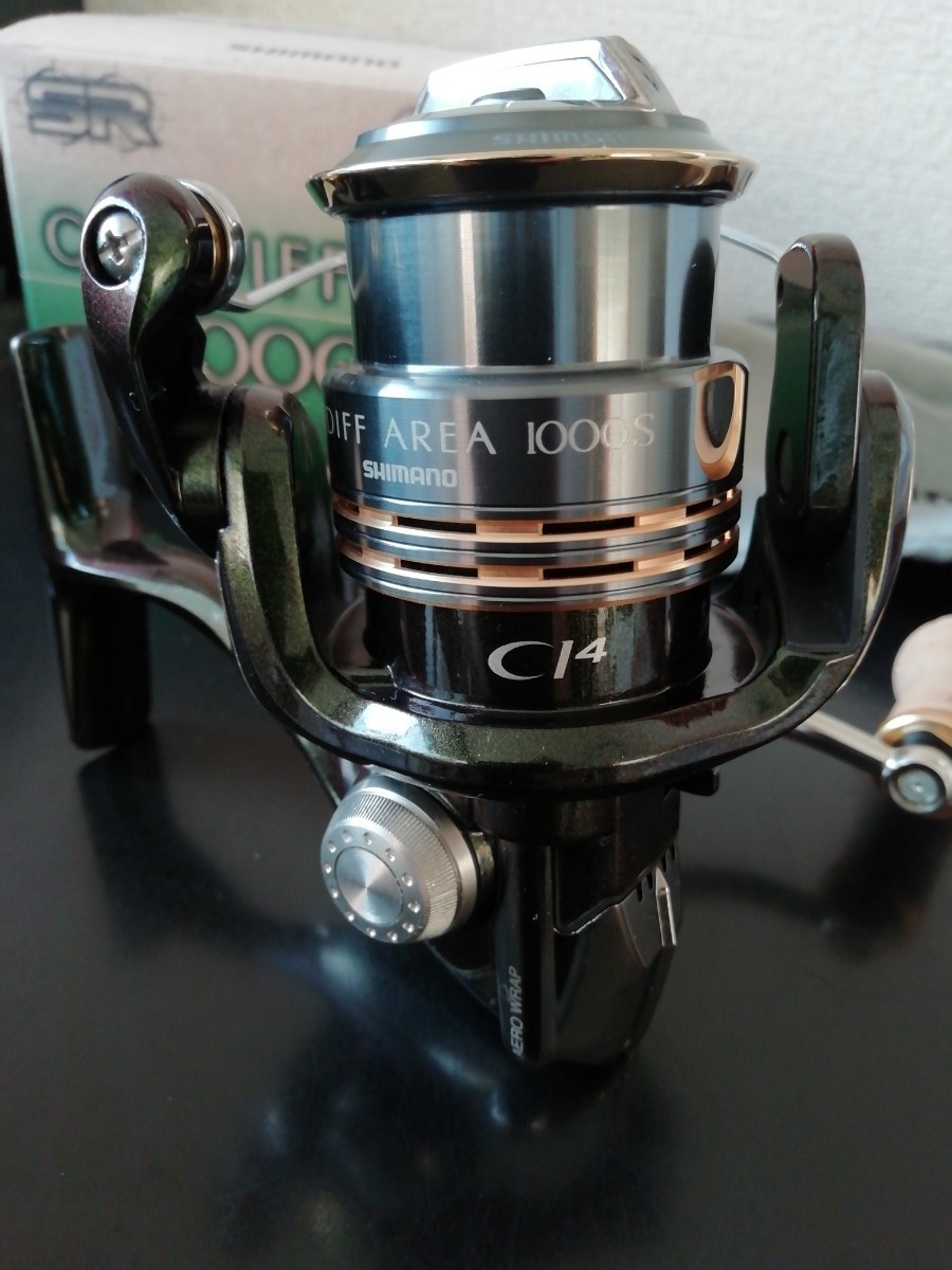 12250円 希少 美品 SHIMANO 08カーディフエリア1000S 渓流 12250円 希少 美品 SHIMANO 08カーディフエリア1000S 渓流