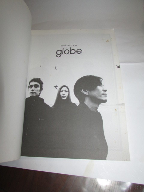 １９９６年発行・globe・楽譜集・１５４５円_画像2