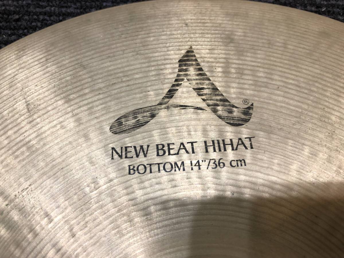 Zildjian NEW BEAT HIHAT BOTTOM 14” /36cm AVEDIS MADE IN USA シンバル_画像3