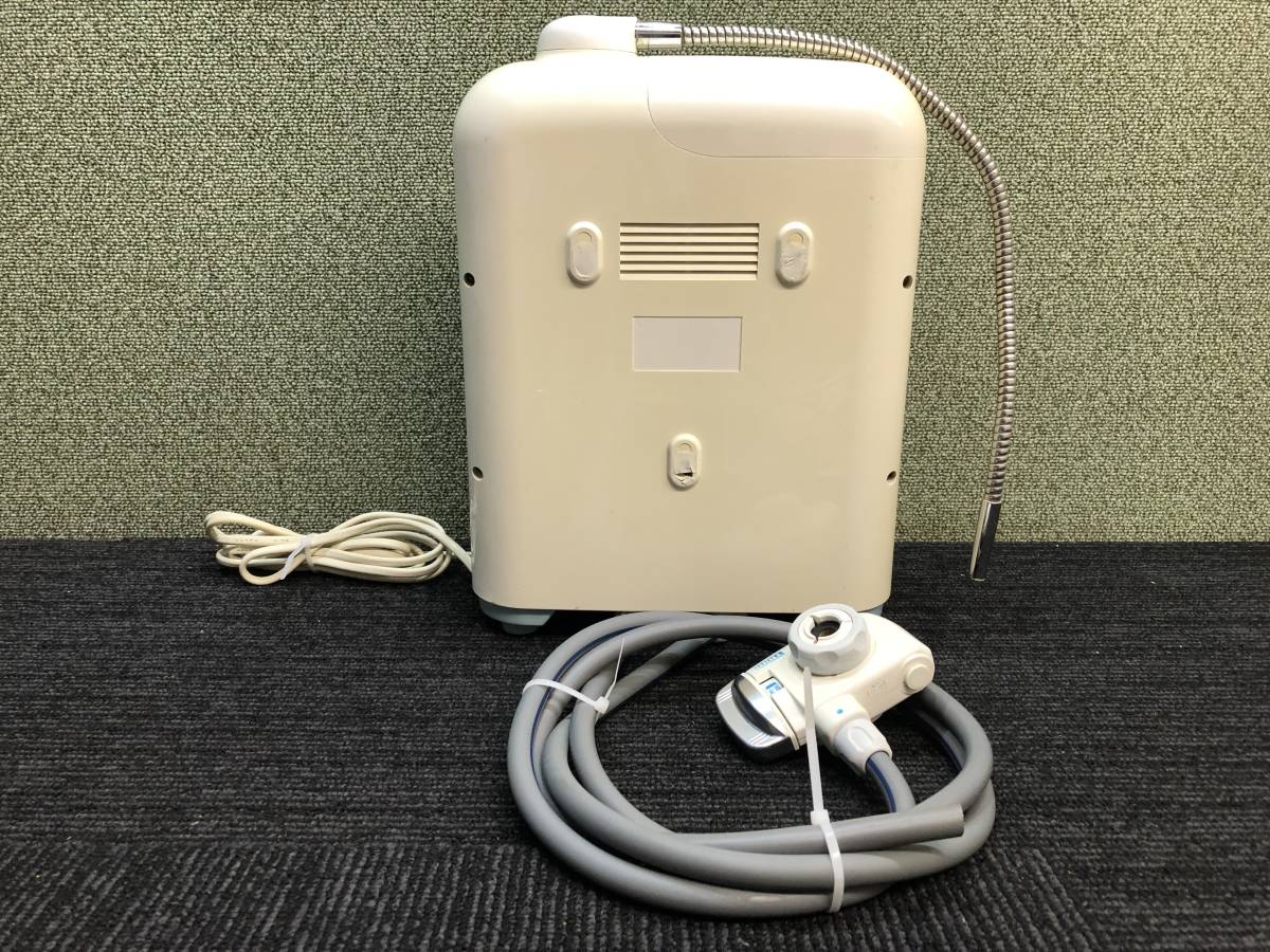 (I) TRIM ION TI-9000 連続式電解水生成器　整水器　通電OK ホース中水栓付き　写真追加あり_画像3